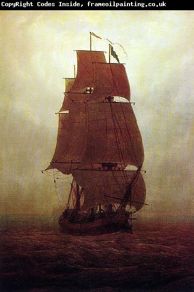 Caspar David Friedrich Segelschiff